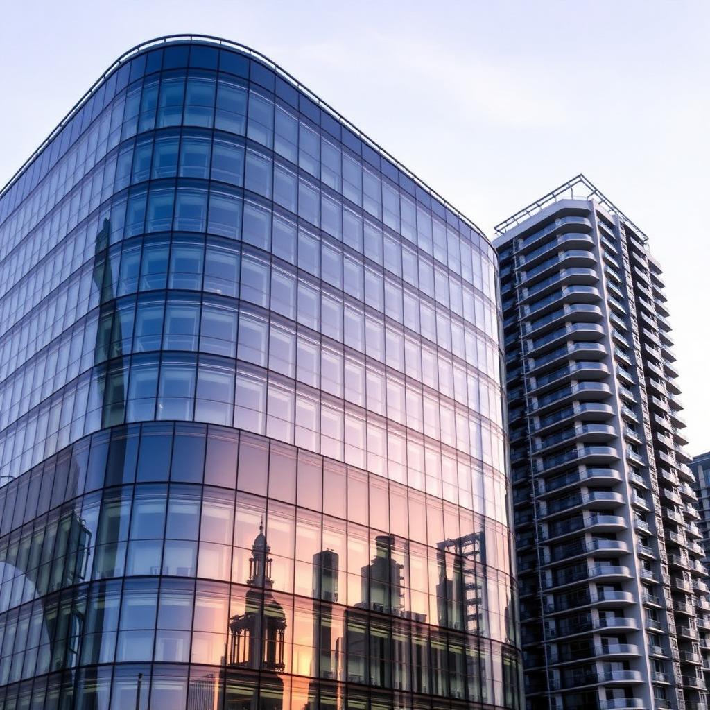City commercial building